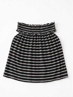 Max Studio Black and White Off Shoulder Blouse